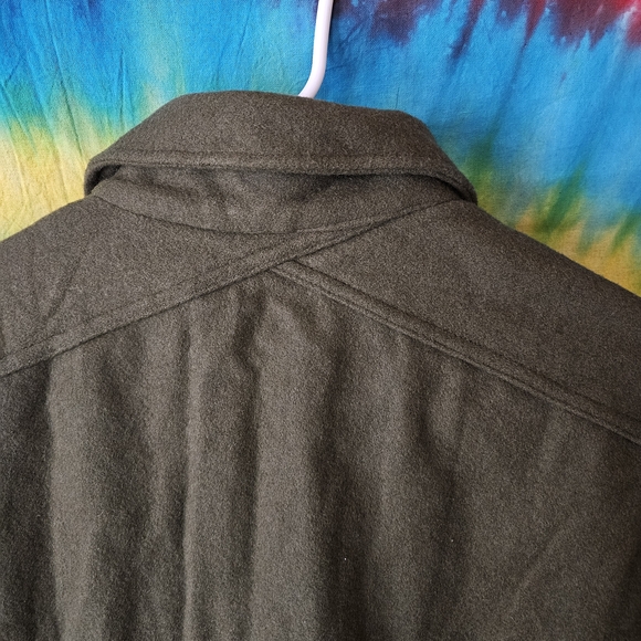 Men's 50's Vintage Olive Green Wool Field Jacket Size M - Picture 8 of 8